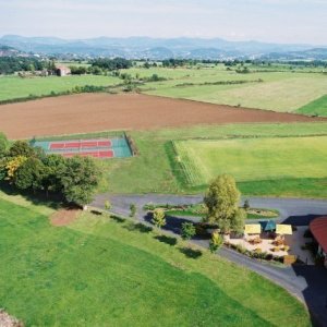 entrée du domaine de Chadenac